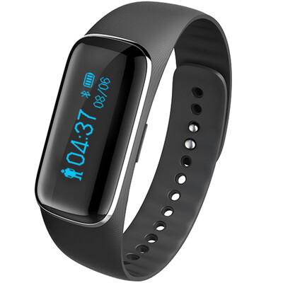 

Fitband Healthy Smart Bracelet Heart Rate Test Упражнение Измеритель частоты сердечных сокращений Сонный монитор Call Reminder Bronze Black