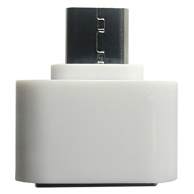 

Laishida (Рхп) MicroUSB OTG Эндрюс телефонного адаптер пластина У диска, клавиатура, мышь, игровая панель OTG адаптер данных белого