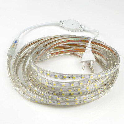 

1PCS 15M 220V 5050 900LED 75W Flexible Tape Rope Strip Light Xmas