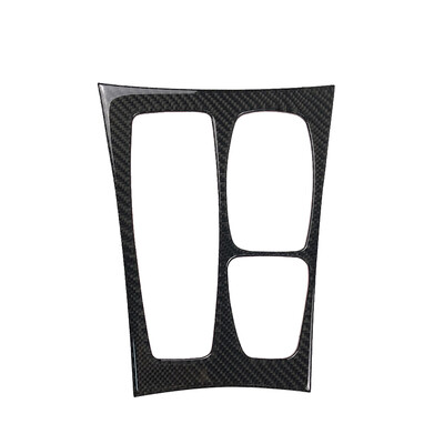 

Carbon Fiber Gear Shift Panel Trim Frame Sticker Decorative Cover For BMW E70 X5 E71 X6