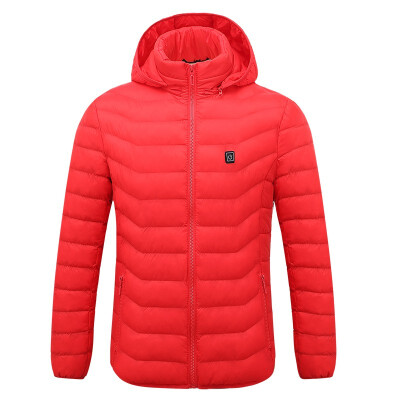 

USB smart charging heating heating coat 2018 autumn&winter warm graphene constant down jacket jacket cotton jacket