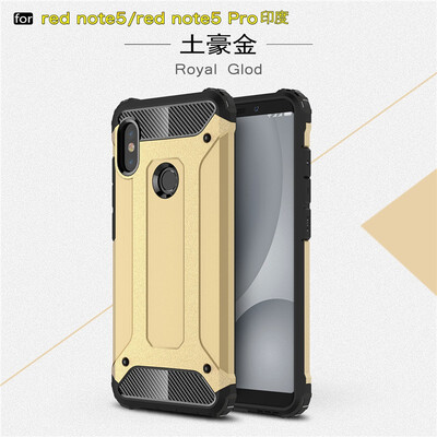 

Fivice Xiaomi Redmi note5 Pro case Luxury Silicone Diamond Armor PC Hard Shell Phone Case
