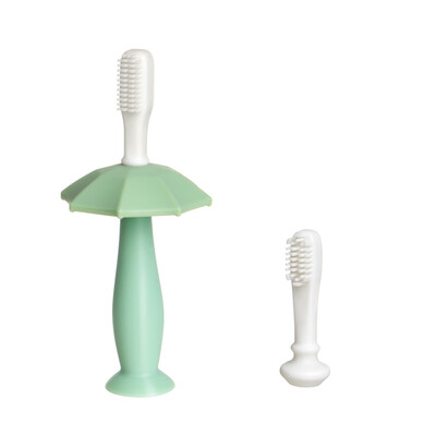 

Kiss me kidsme baby toothbrush childrens toothbrush silicone training stage baby soft hair children toothbrush 1-2-3 years old