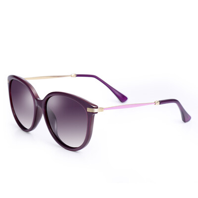 

Subtropical MICROHOT 8930 polarized sunglasses female frame large sunglasses sunglasses elegant purple c4