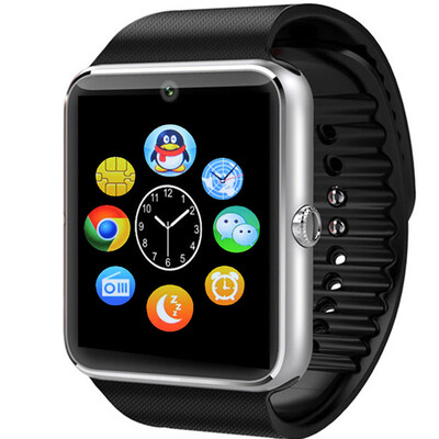 

Elegance Bluetooth Mode & SIM Card Mode Smart Watch Phone with Dialer/ Phonebook/ Music Player/ Calculator/ Stop Watch