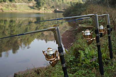 

18m Stainless Steel Automatic Fishing Rod Spinning Telescopic Automatic Spring Fishing Pole Sea River Lake Pole