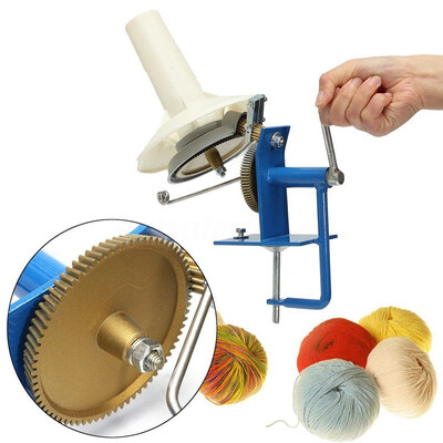 

Large Hand Operated Knitting Yarn Winder Fiber Wool String Ball Skein Machine