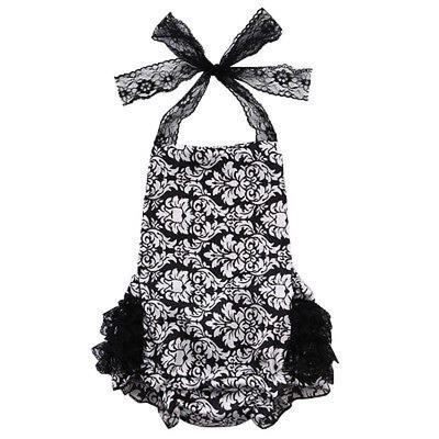 

Adorable Baby Girls Floral Romper Bodysuit One-pieces Summer Clothes Sunsuit Set