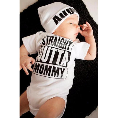 

Newborn Baby Girls Boy Infant Sunsuit Clothes Bodysuit Romper Jumpsuit Outfits