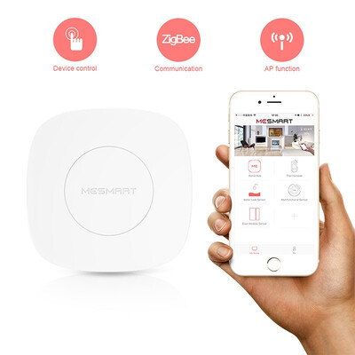 

MESMART White LED indicator light Smart Home Hub Designed with AP function enhance WiFi signal