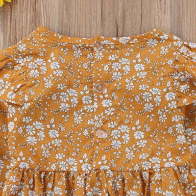 

Infant Newborn Baby Girl Cotton Long Sleeve Bodysuit Romper Jumpsuit Clothes