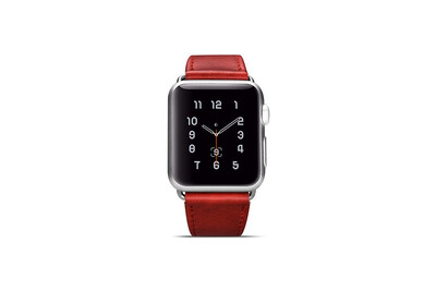 

Retro Dark Brown Leather Watchband for Apple Watch 1 2 3 42mm retro business Pattern Replacement Strap Band for iwatch