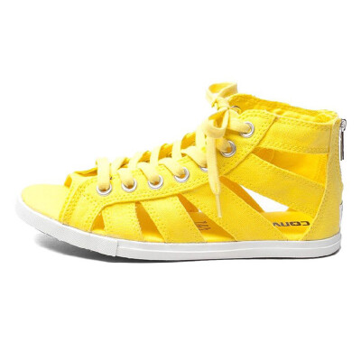 

Converse (Converse) solid color hollow leisure canvas sandals 548720 yellow 37.5