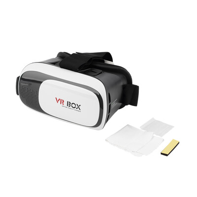 

Новая коробка картон VR 2 виртуальная реальность 3D очки для мобильный телефон мобильный