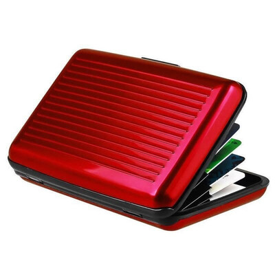 

Pocket Waterproof Business ID Credit Card Wallet Holder Case Glossy Box