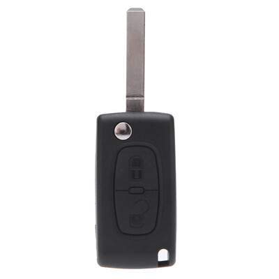 

Flip Remote Key Case Shell for CITROEN C2 C3 C4 C5 C6 C8 2 Buttons Replacement