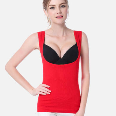 

черные зимние XL тепловой рукавов белье жилет женщин крупный жира не утолщение базы теплый танк максимум - камисоль