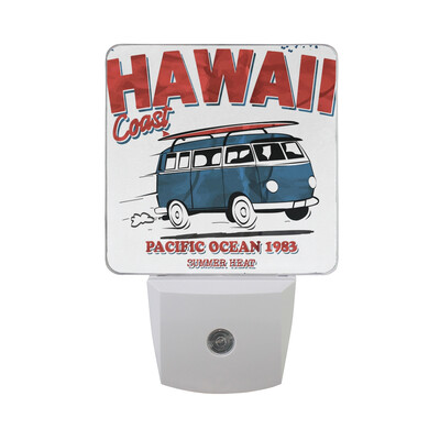 

ALAZA LED Night Light With Smart Dusk To Dawn SensorOld Car Vintage Plug In Night Light