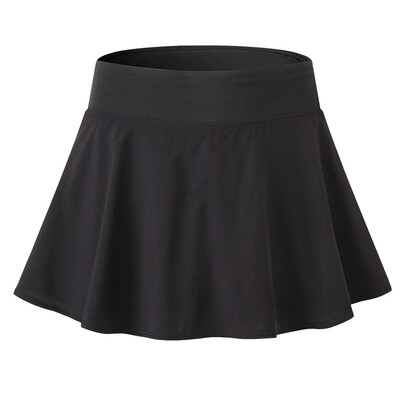 

Womens sports quick-drying culottes Tennis yoga anti-lighting fitness lining short skirts