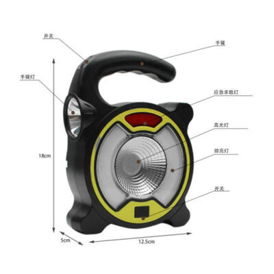 

Portable Light Rechargeable USB Solar LED Lantern Outdoor Camping Hiking Lamp