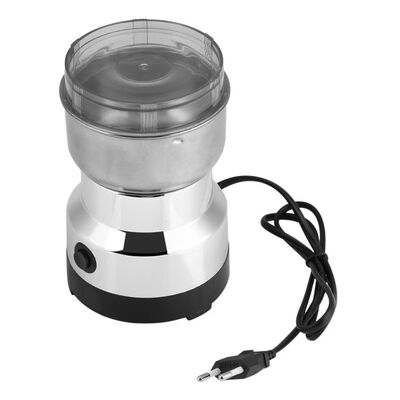 

UpperX Coffee Mill 220V Stainless Steel Mill Grind Beans Nuts Seasonings EU Plug
