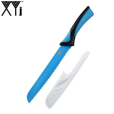 

XYj Stainless Steel 8 Bread Knife Kitchen Chef Serrated Toast Bread Cake Table Kitchen Knife