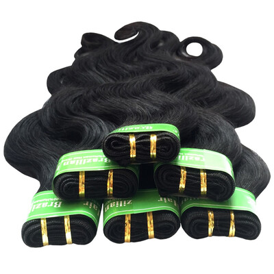 

King Love Star Brazilian Virgin Hair Body Wave 6 Pcs 18 20 22 24 26 28inch a lot 300g 5A Virgin Unprocessed Human Hair extensions