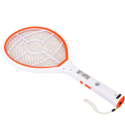 

[Jingdong supermarket] Kang Ming (KANGMING) electric mosquito charge rechargeable LED three-tier network fly shot KM-3806 orange