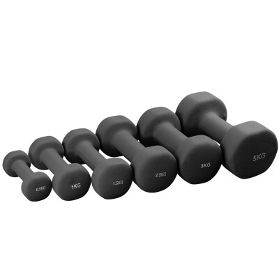 

HOCEN fitness equipment models health hand bells anti-skid frosted dumbbells Dumbbell