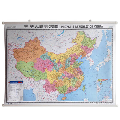 

世界分国挂图-中国地图（专用挂图 1170mm*865mm）