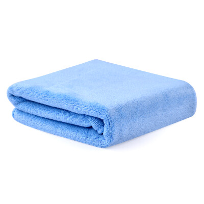 

Card Holder (CarSetCity) large grinds fiber washing car towel absorbent towel wiping cloth plus thick towel single piece 160 × 60cm sky blue