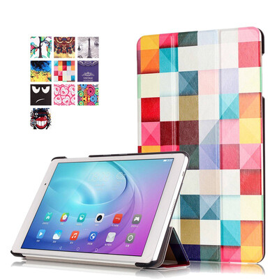 

Magnet Ultra thin Smart pu leather Case cover For Huawei MediaPad t2 pro 10"(FDR-A03L)(FDR-A01W) tablet protective leather skin