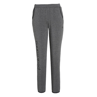 

PEAK Womens Autumn&Winter New Knitted Fleece Pants Comfortable Casual Warm Sports Pants DF384012 Deep Flower Gray M Code