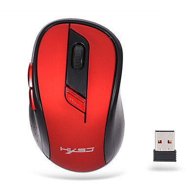 

HXSJ X40 24GHz Wireless Optical Game Mouse with USB Receiver