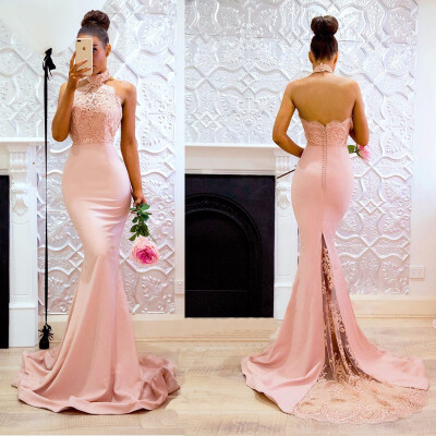 

Lace Mermaid nLog Evening Gown Prom Party Dresses Formal Pageant Bridesmaid Gown Elegant