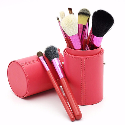 

12pcs Make Up Brush Set Makeup Brushes Kit Pinceis Maquiagem Pincel Pinceaux Maquillage Leather Brush Holder