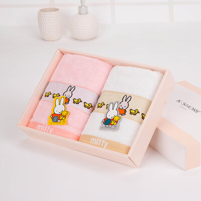 

Gold towel home textiles Schultmann cotton forging dots face towel S1097 red brown two gift boxes