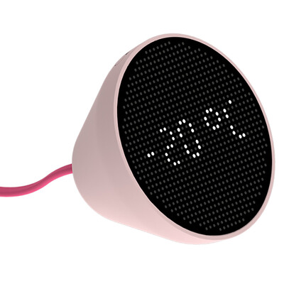 

Style style (stylepie) L103 flip light gravity sensor alarm clock humidity temperature multi-functional atmosphere light creative gift creative gift cherry powder