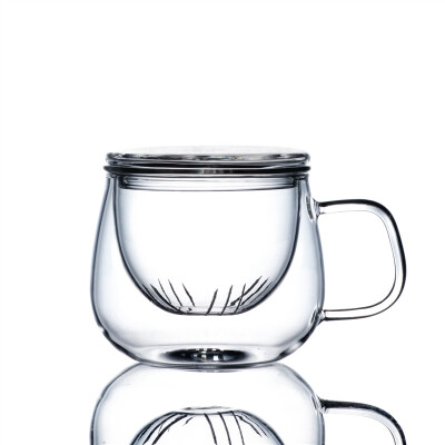 

Vatiri Clear Glass Mug w/t Infuser 300ml 10.6oz VTC0001