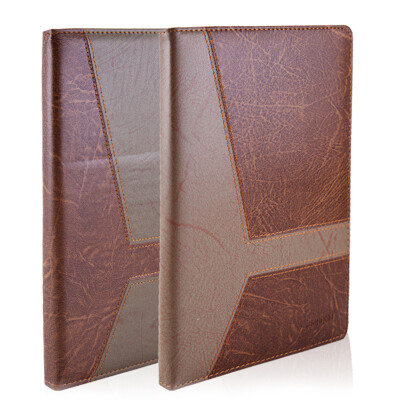 

Guangbo (GuangBo) 16K120 Zhangpi leather business leather notebook / notepad / diary brown black GBP0645