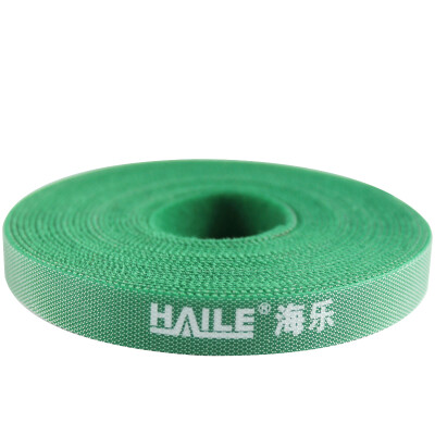 

Haile ZD-1D-5M Free Crop Velcro Back-to-Back Belt Belt Striped with 5m Green 12 5000mm