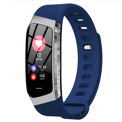 

Heart rate bracelet colorful screen gps motion track step waterproof E18 smart bracelet