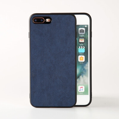 

Phone Cases For iPhone X Xs Max Cover Retro PU Leather Soft TPU Silicone Case For iPhone 6 6S Plus 7 8 Plus 7p 8p Shell