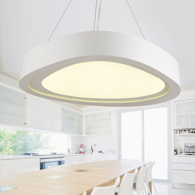 

Baycheer HL482184 Yellow Light 65 Diameter Panel-shaped Office LED Strip Light ChandelierBlack