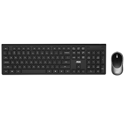 

AOC KM720 wireless 24G mouse&keyboard set keyboard&mouse set game office mouse keyboard set computer notebook keyboard lithium battery charging