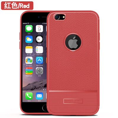 

Fivice iphone 6S plus case luxury silicone anti-fall lychee protective cover