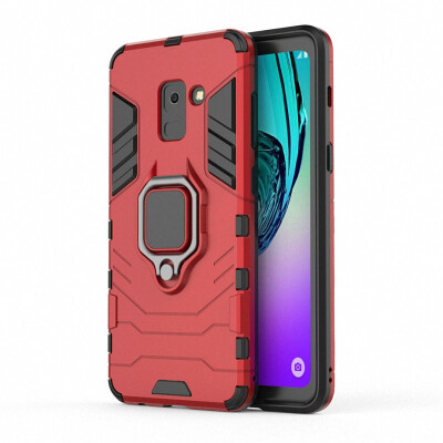 

for Samsung Galaxy A8 2018 Ring Case Car Holder Phone Case for Samsung Galaxy A8 2018 Duos A530F A530 Armor Case Cover Fundas