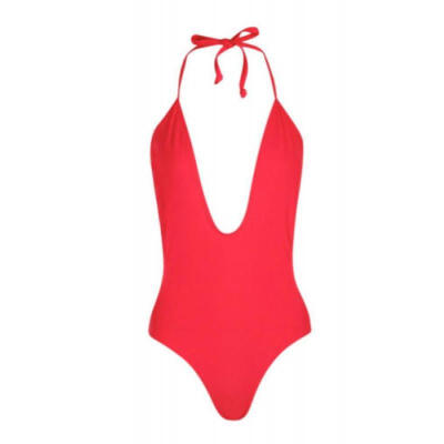 

Sexy Women One Piece Bikini Monokini Swimsuit Padded Backless Swimwear BeachWear