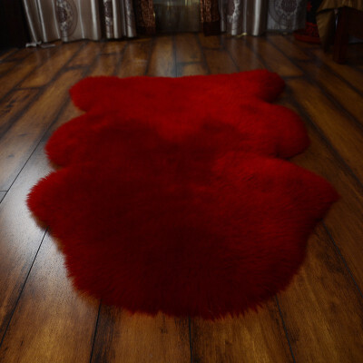 

NeillieN Wool carpetSheepskin Hairy CarpetsAustralian sheepskin rug living room carpetsofa cover doormat for bedslide carpet