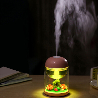 

BRELONG Micro-landscape aromatherapy humidifier Simulation plant night light